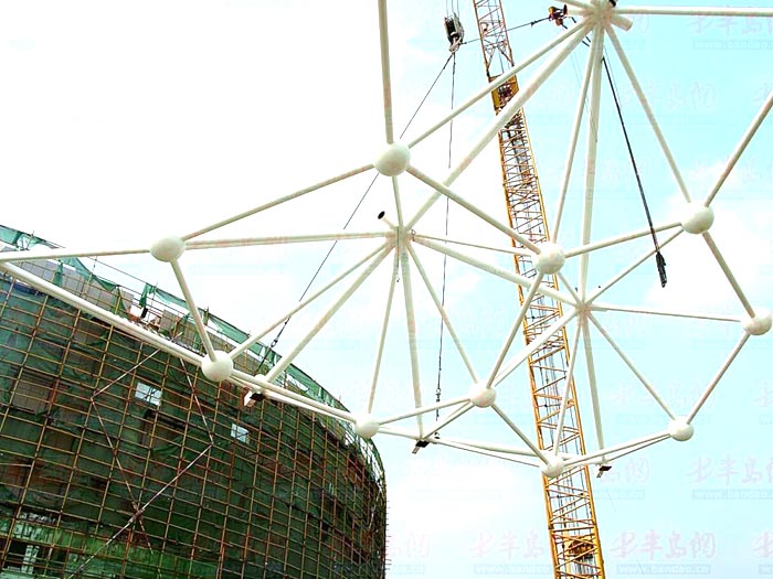 达州体育馆网架安装