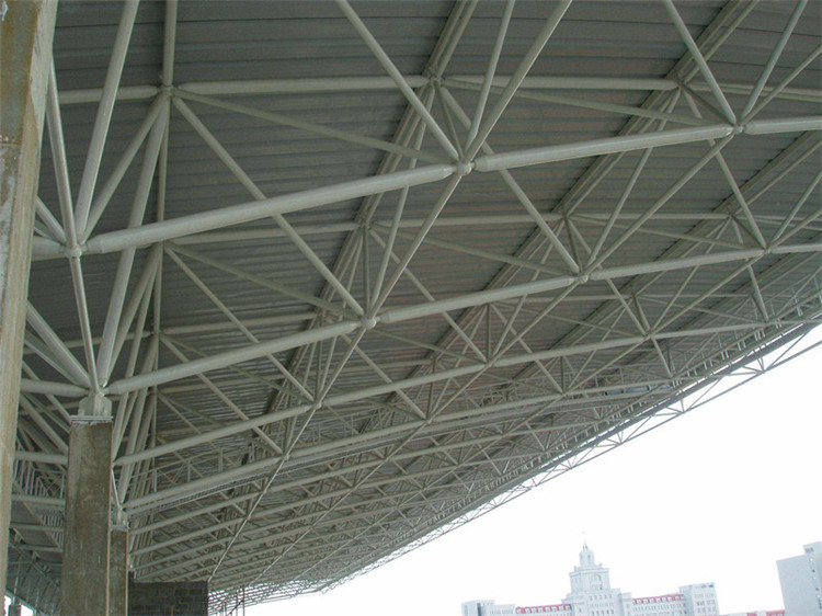 达州学院体育场网架工程