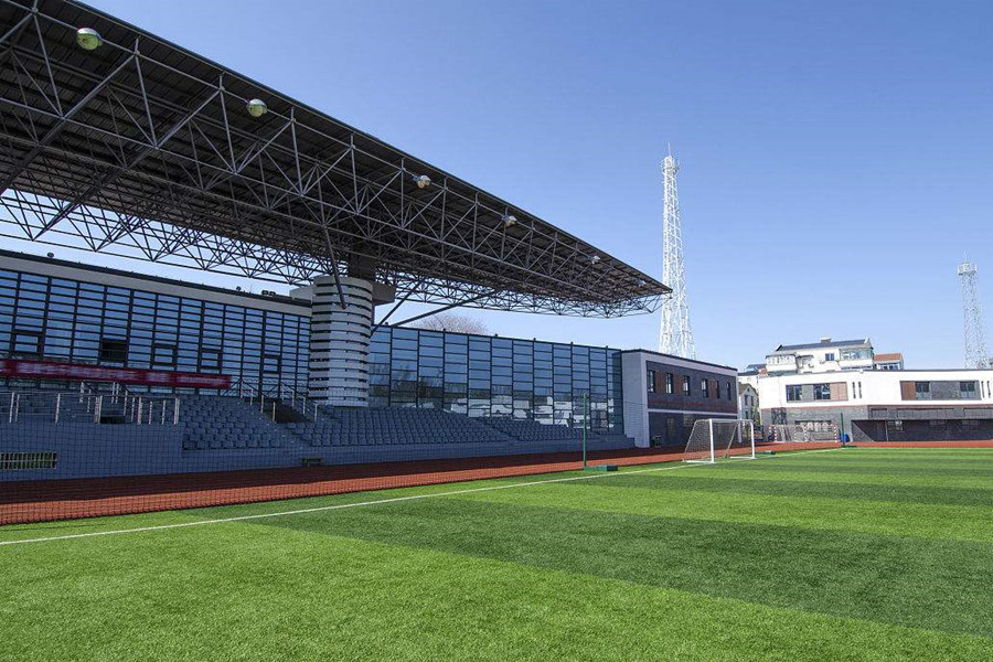 达州体育场看台网架工程