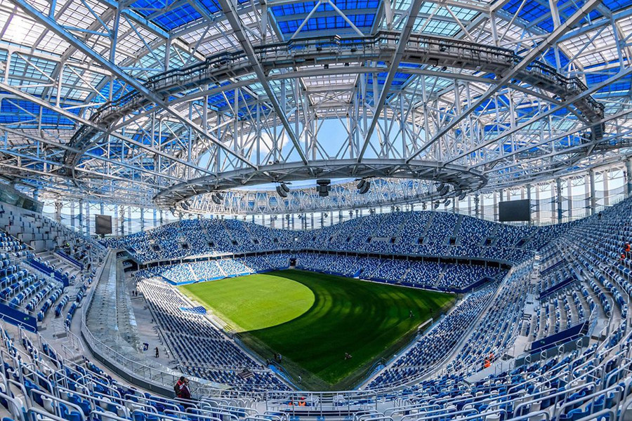 达州篮球场网架案例