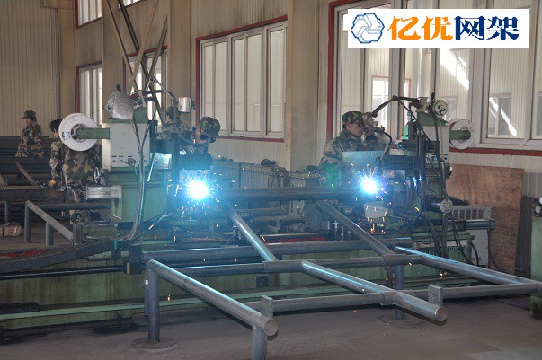 达州螺栓球网架加工车间